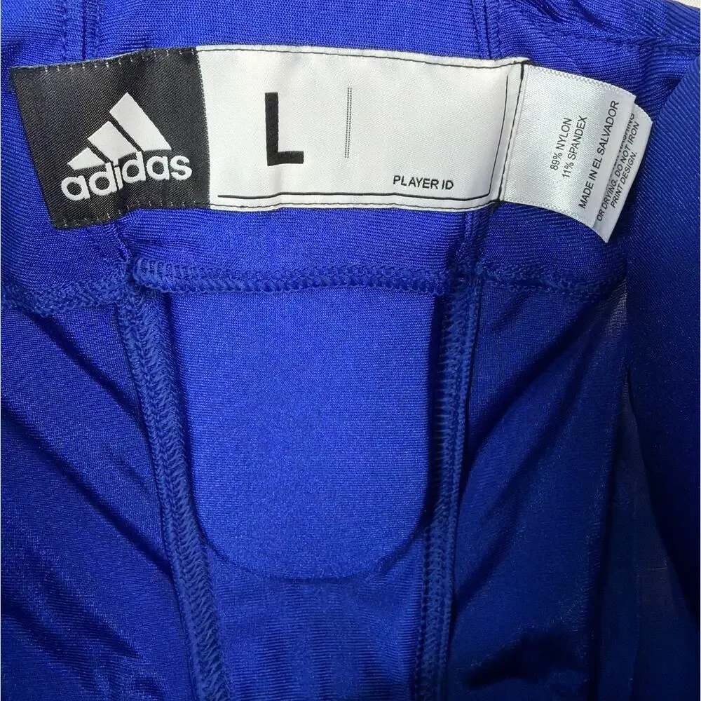 NWT Adidas Integrated Royal Blue Football Pants With Pads Mens Size Large